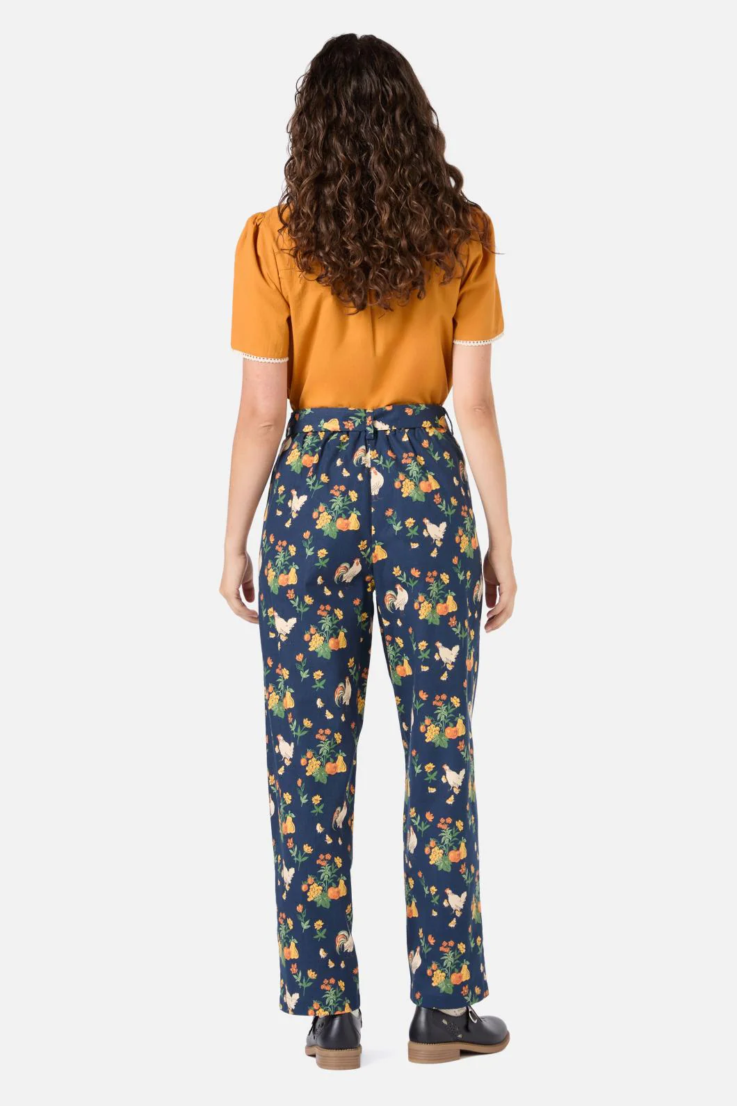 Lou Short Sleeve Retro Blouse - Image 6