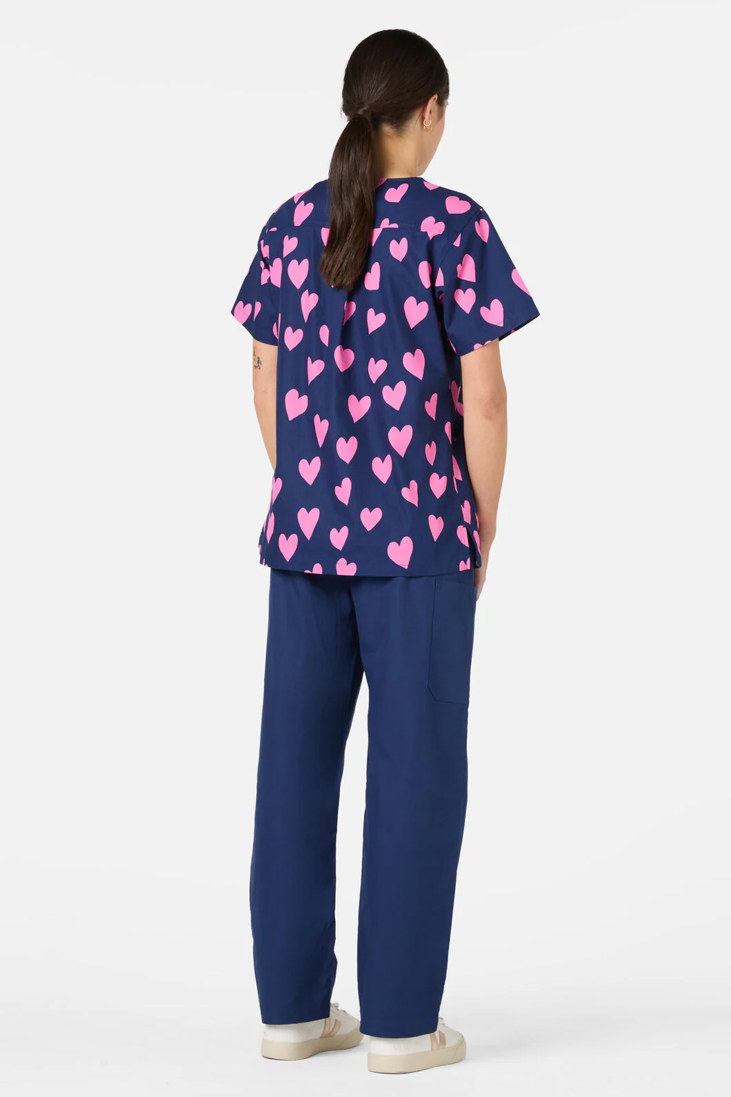 Lovehearts Top & Pant Scrub Set - Image 5