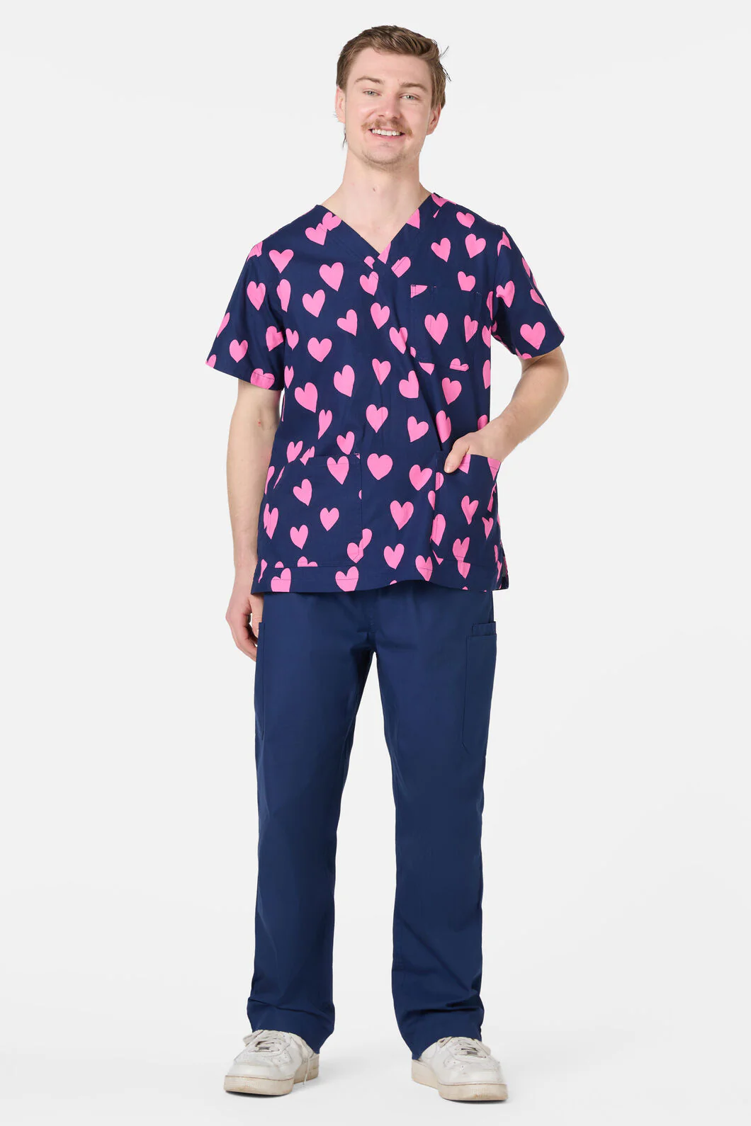 Lovehearts Top & Pant Scrub Set - Image 6