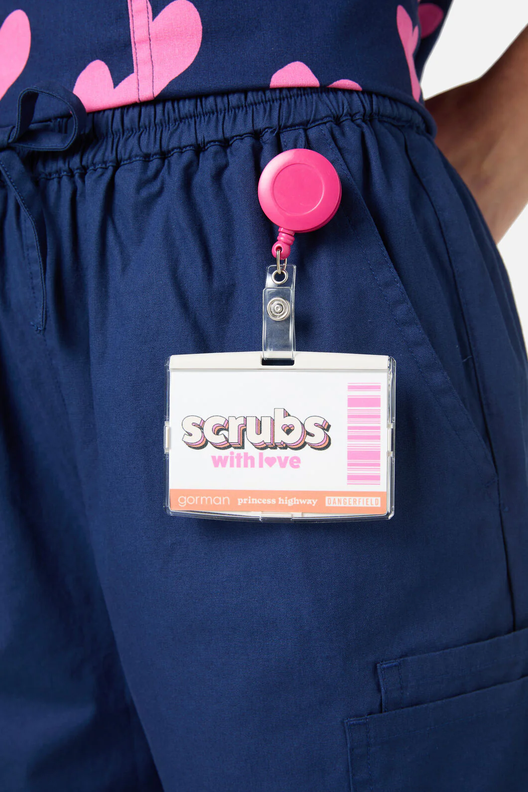 Lovehearts Top & Pant Scrub Set - Image 9