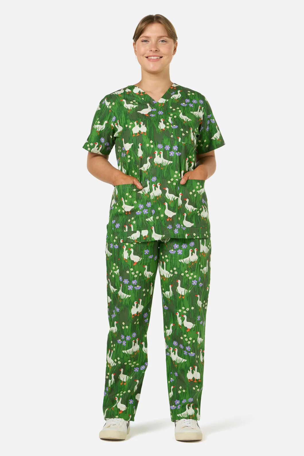 Lucy Goosey scrub set