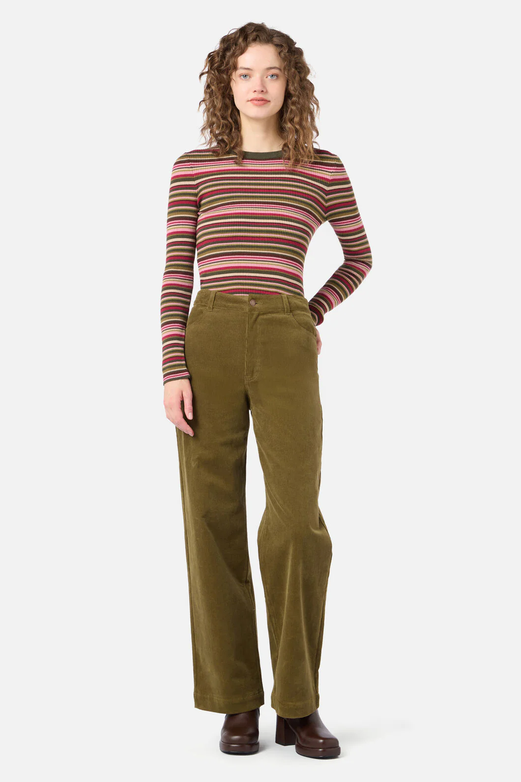 Lucy Stripe Knit Top