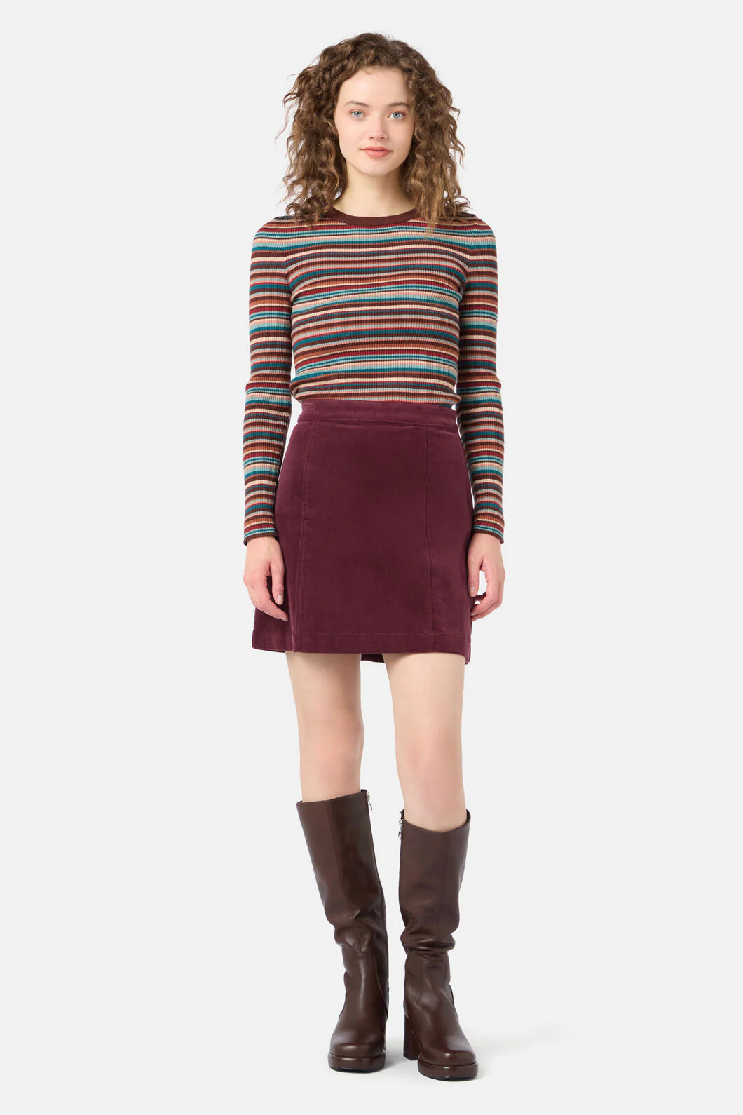 Lucy Stripe Knit Top - Image 10