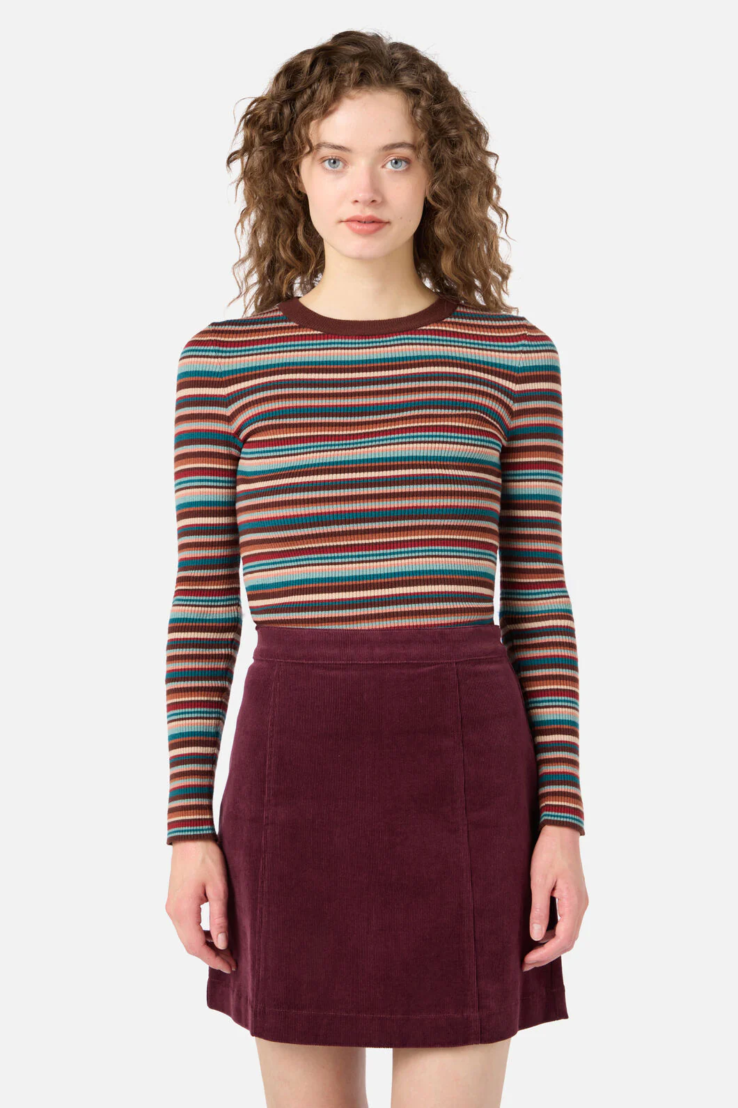 Lucy Stripe Knit Top - Image 8