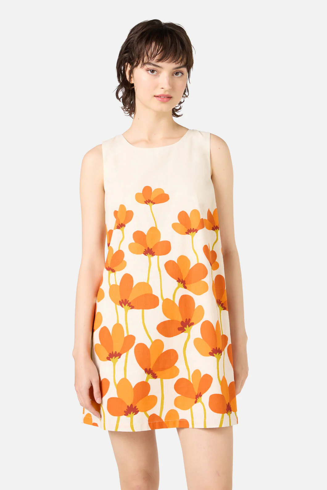 Lulu Flower Shift Dress - Image 3