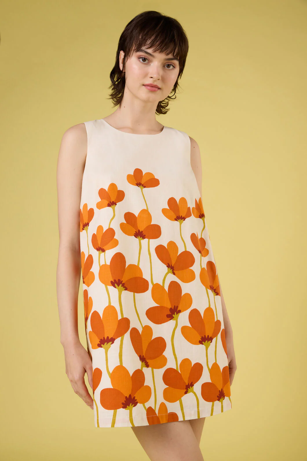 Lulu Flower Shift Dress - Image 4