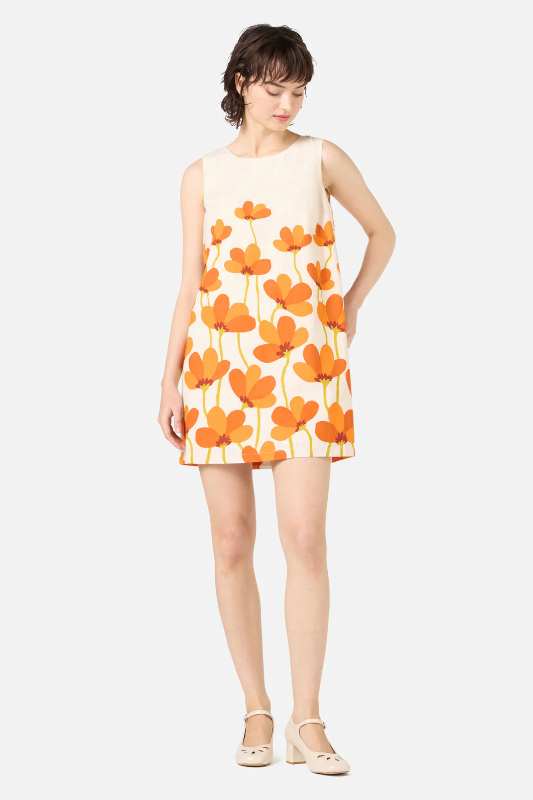 Lulu Flower Shift Dress - Image 7