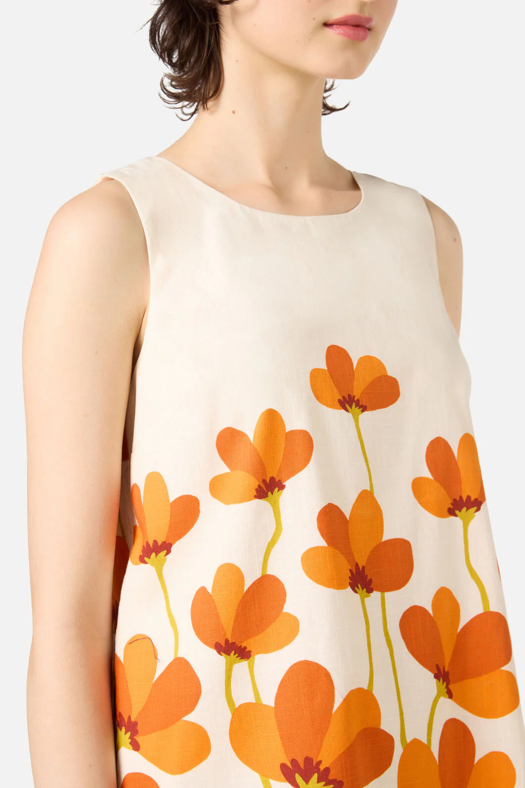 Lulu Flower Shift Dress - Image 9
