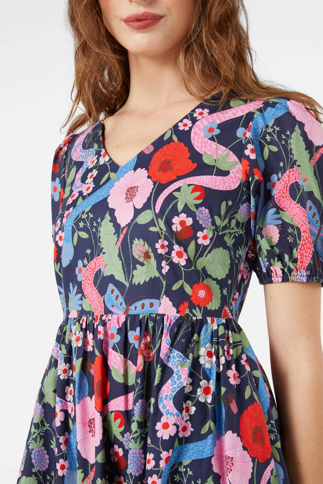 Luna Snake Dress - Image 6