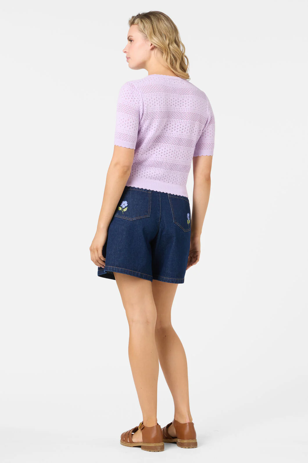 Mae Short Sleeve Cardigan - Image 13
