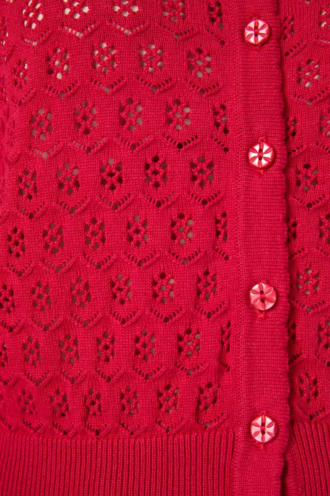 Mara Pointelle Cardigan - Image 12