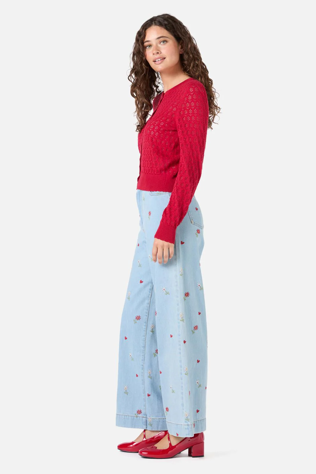 Mara Pointelle Cardigan - Image 9