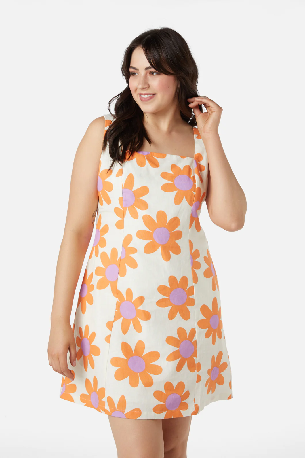 Margo Daisy Mini Dress - Image 2