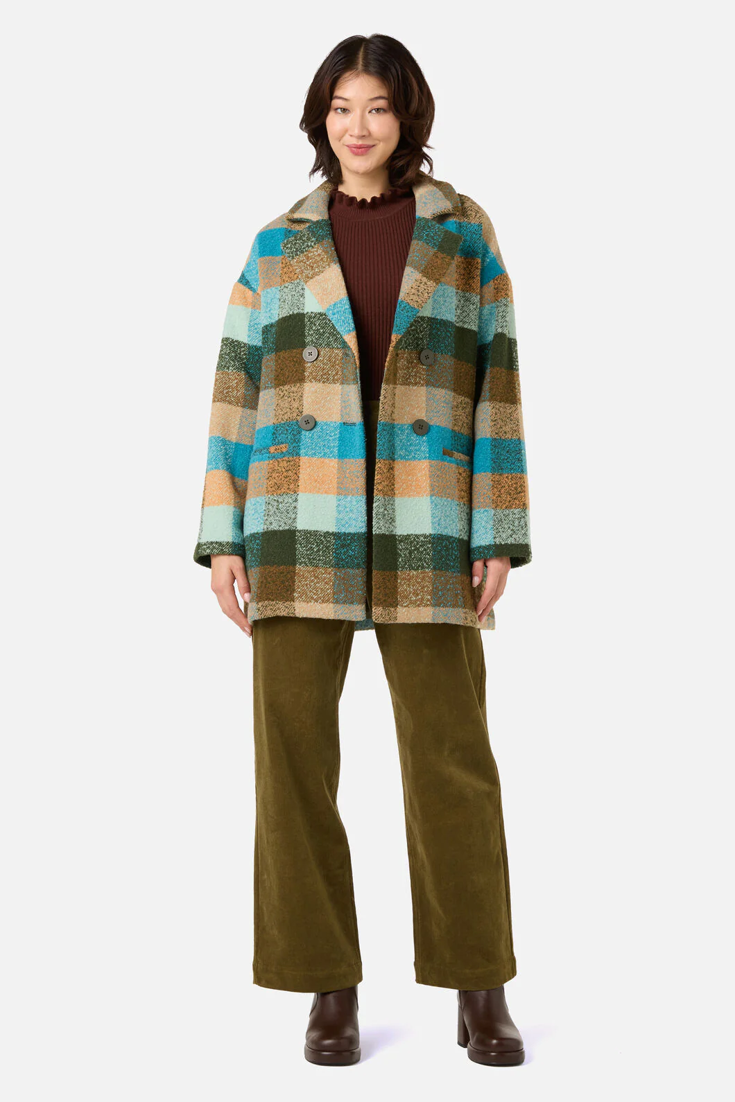 Molly Check Coat - Image 11