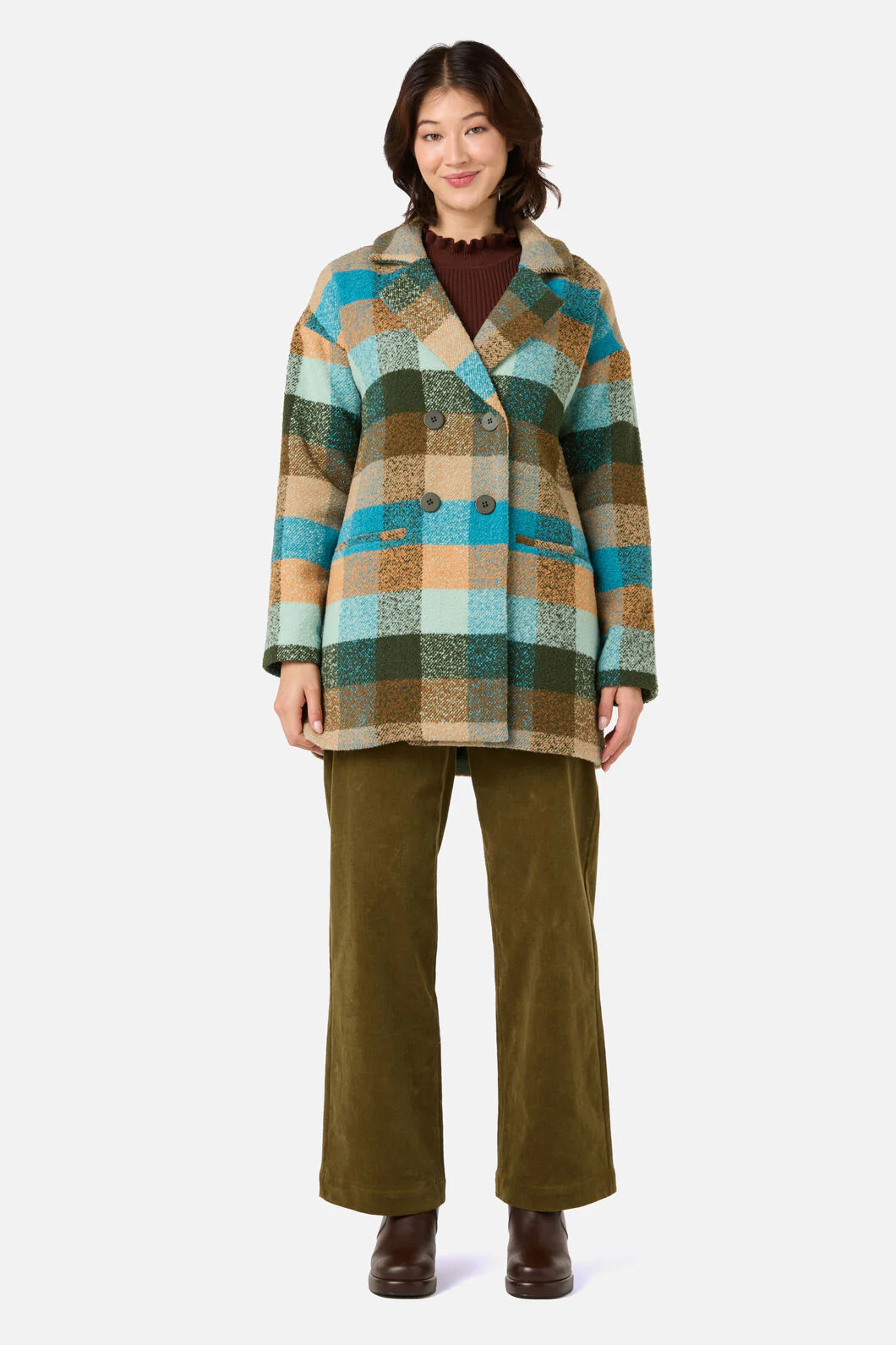 Molly Check Coat - Image 13