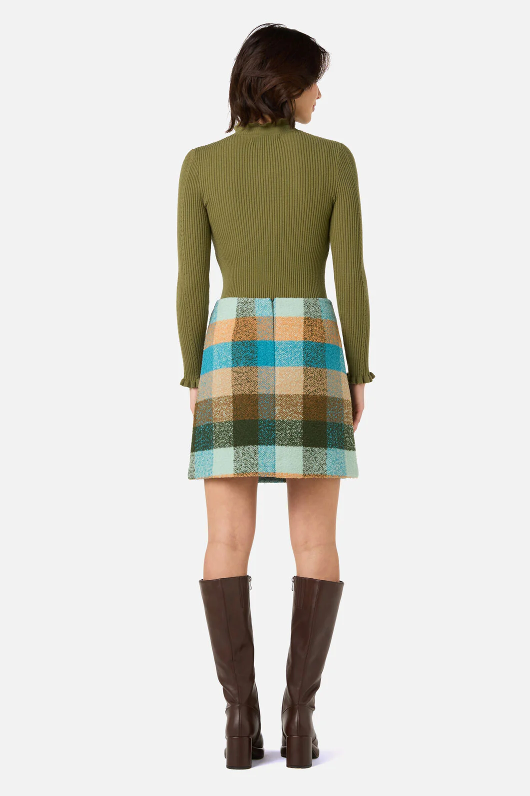 Molly Check Skirt - Image 12