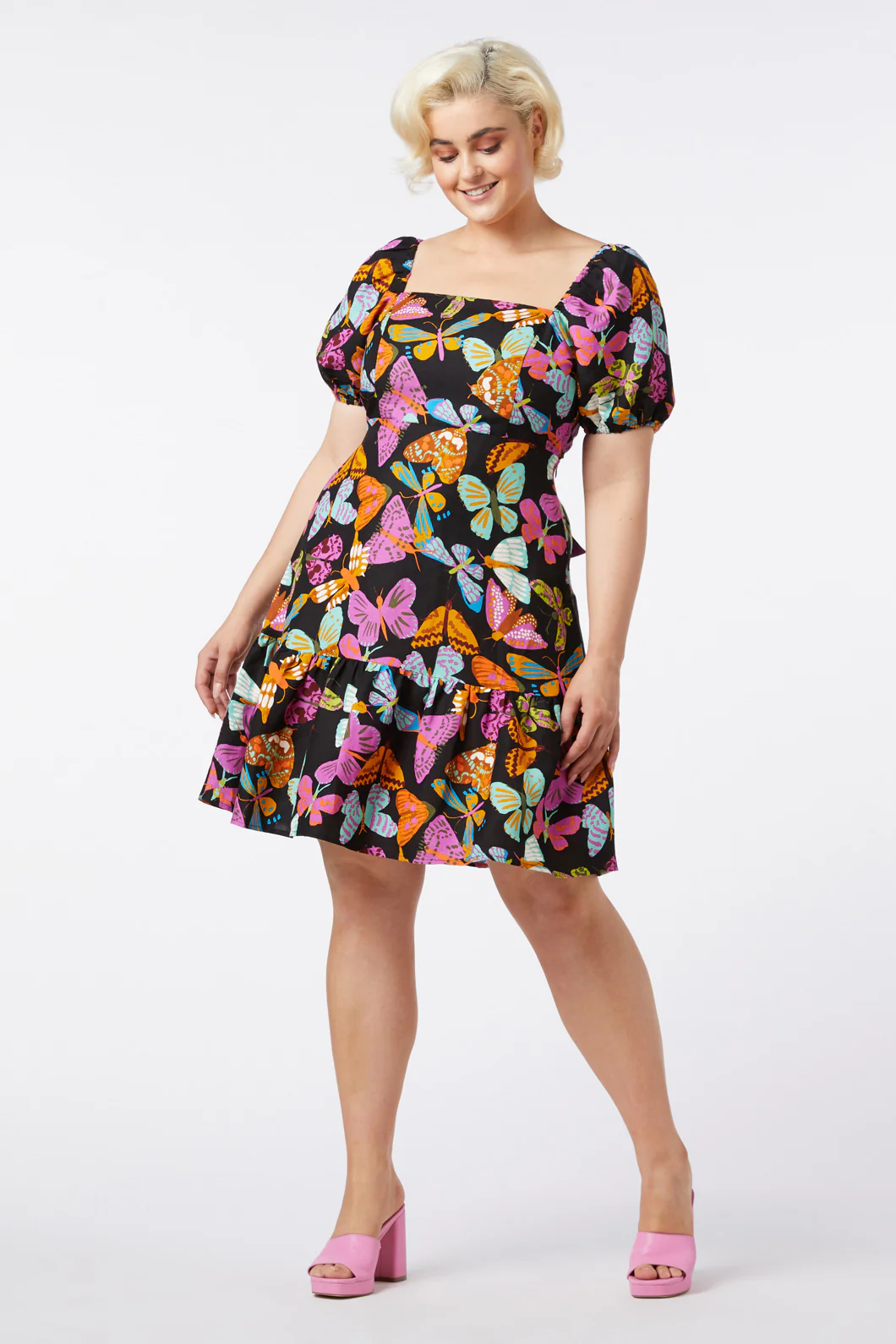 Moth Mini Dress - Image 6