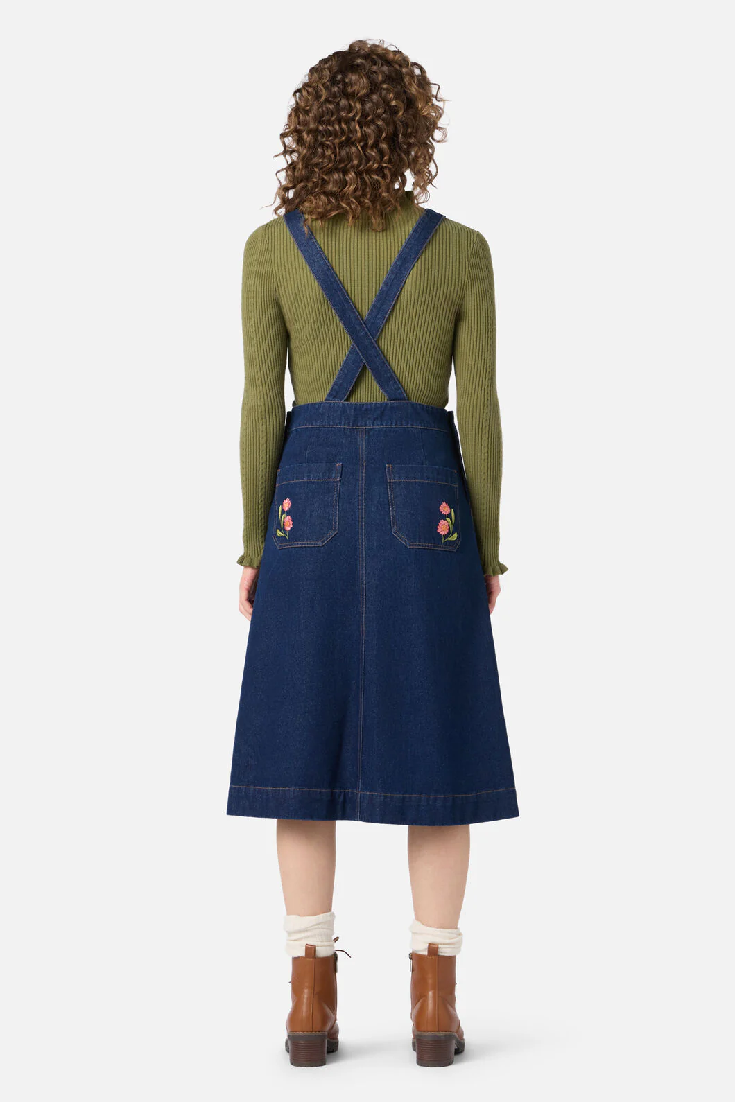 Native Embroidered Pinafore - Image 5