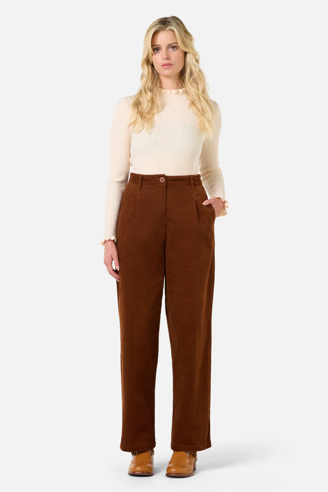 Noni Tapered Cord Pant - Image 2