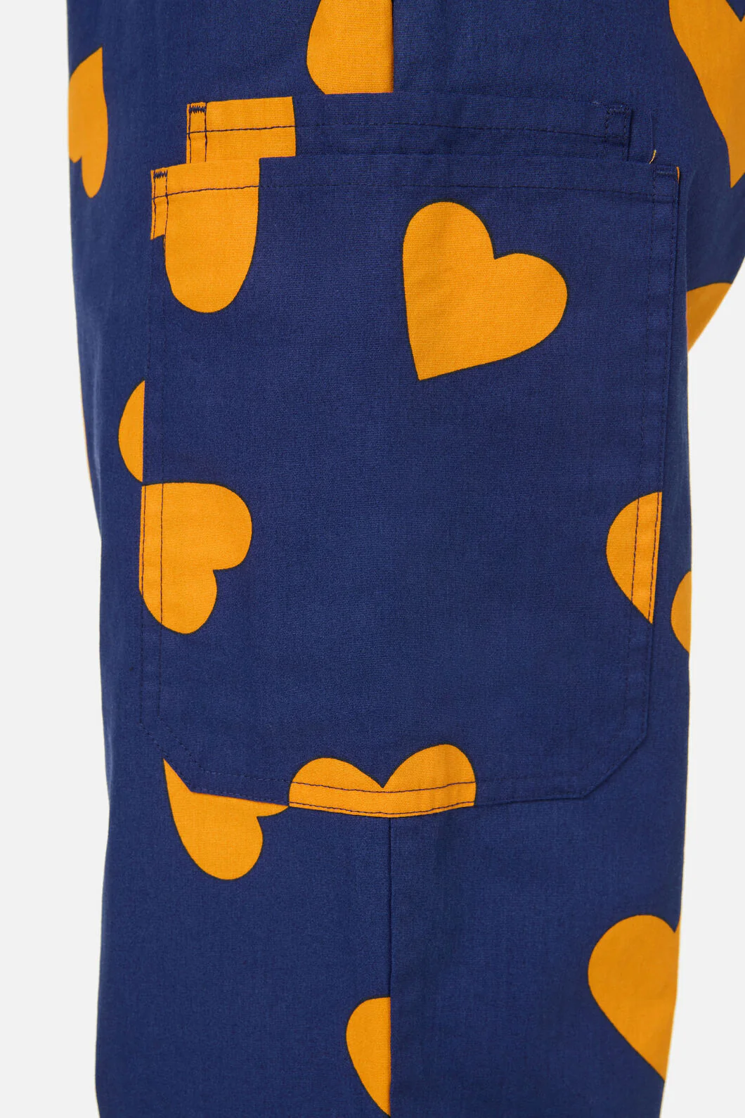 Orange Hearts Scrub Set - Image 7