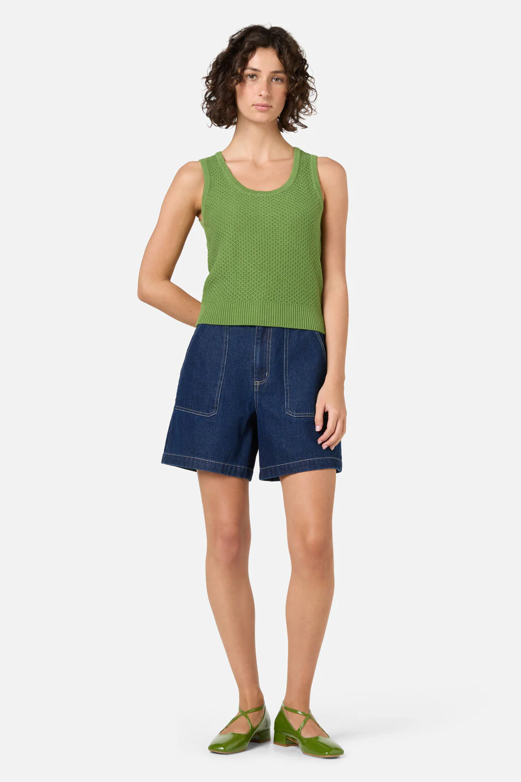 Paige Fancy Knit Tank - Image 7
