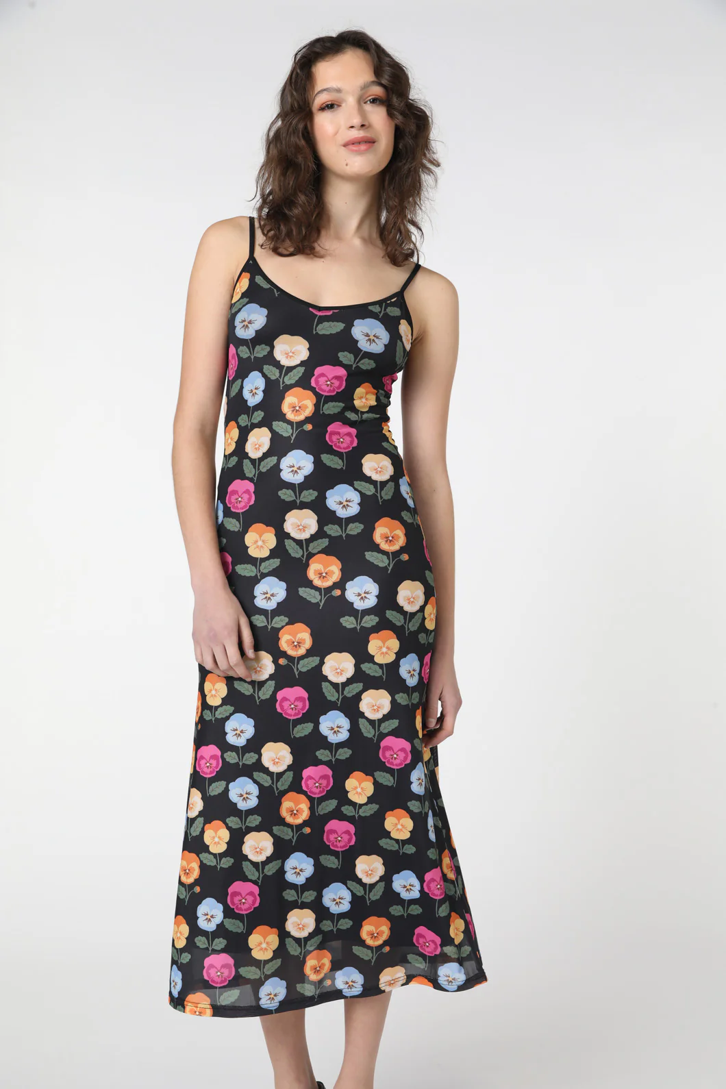 Pansy Mesh Dress - Image 2