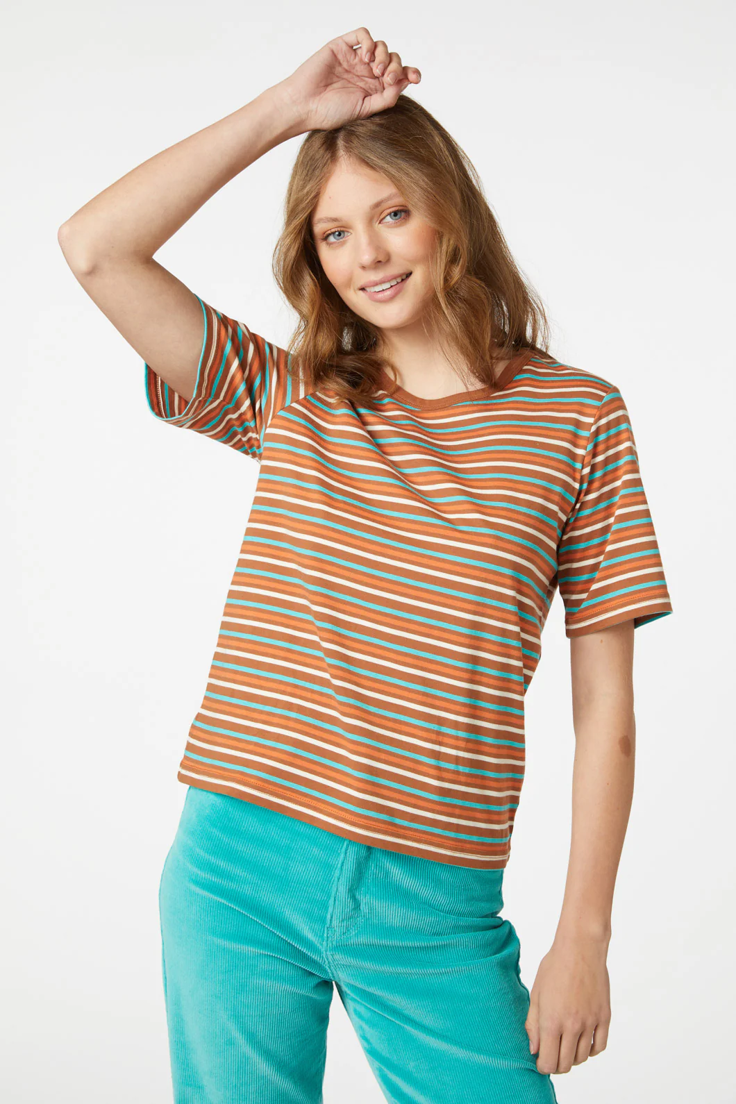 Pattie Stripe Tee - Image 6