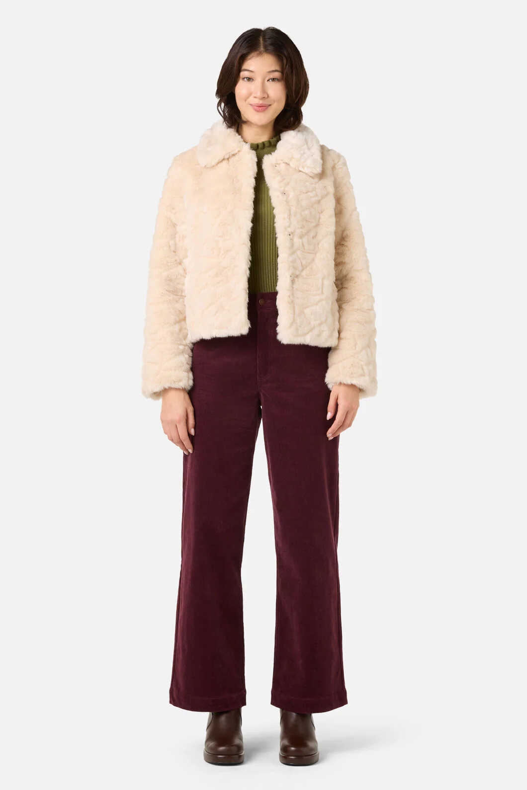 Penelope Faux Fur Jacket - Image 11
