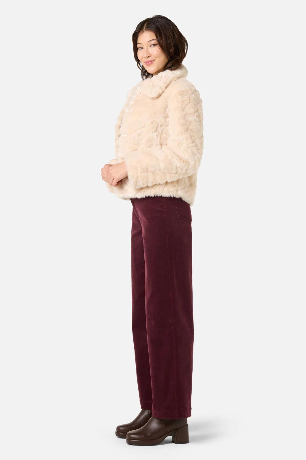 Penelope Faux Fur Jacket - Image 12