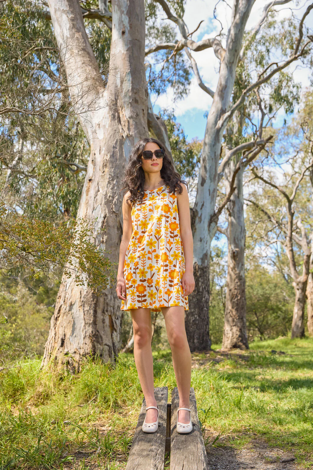 Penny 60's Mini Shift Dress - Image 2