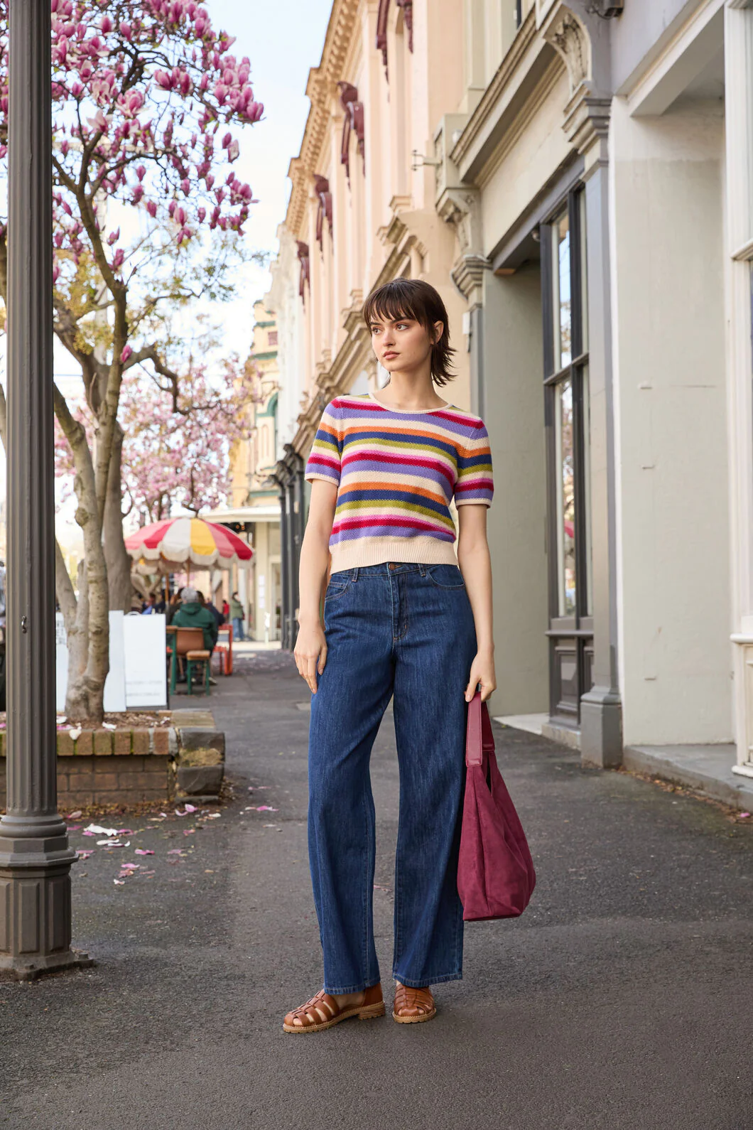 Mia Mid Rise Straight Leg Jean - Image 2