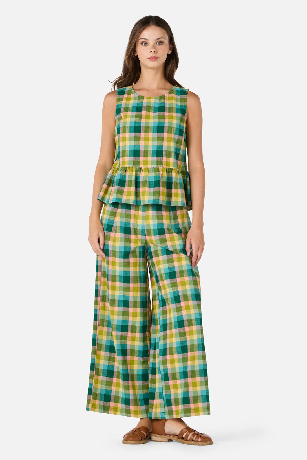 Piper Check Culotte - Image 13