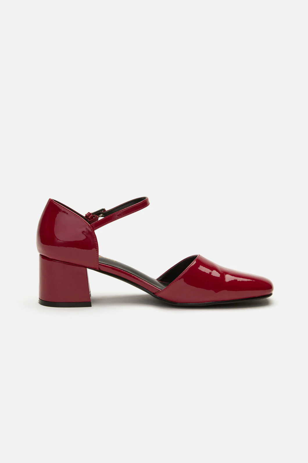 Plum Sweet Buckle Heel - Image 3