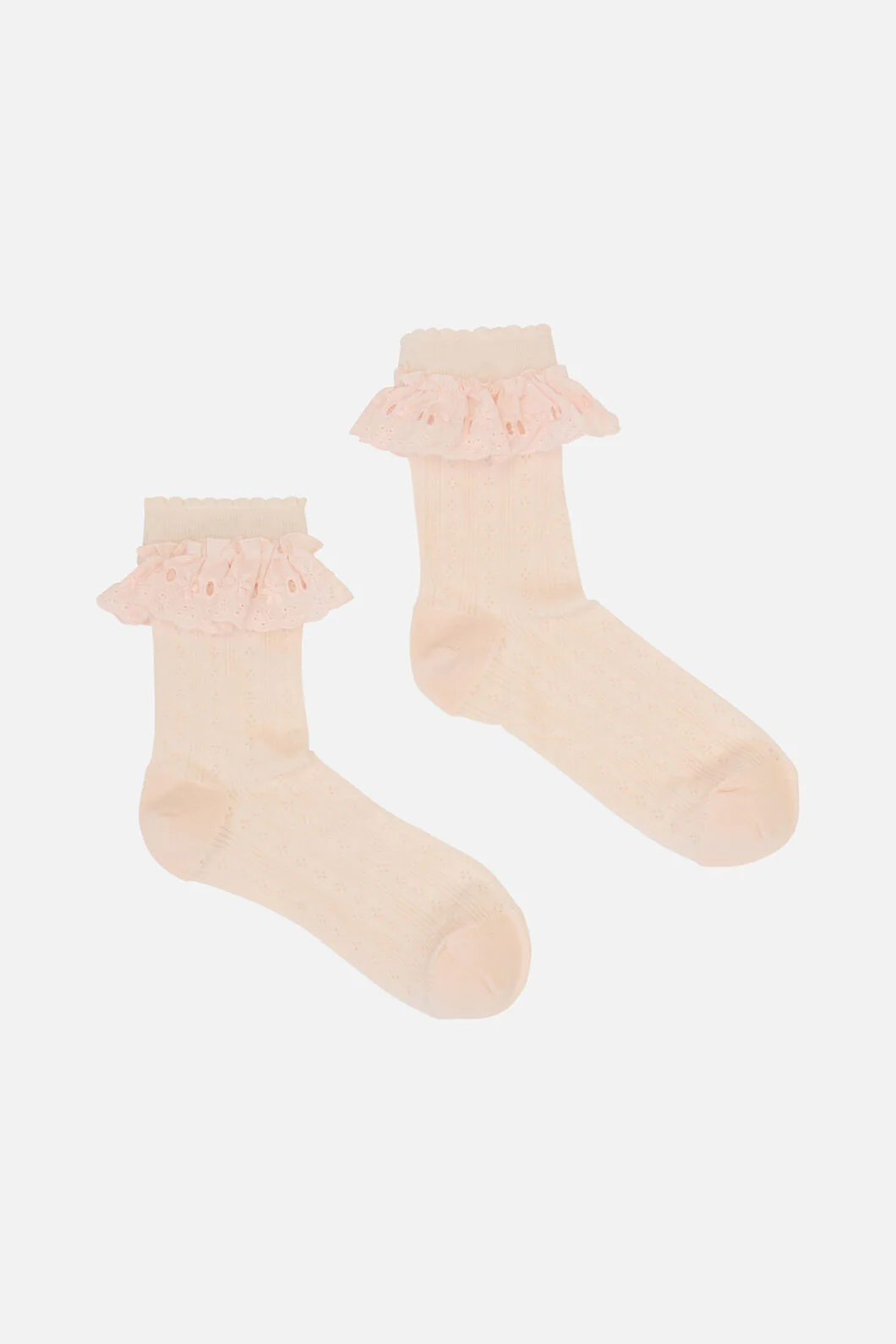 Pointelle Lace Frill Sock