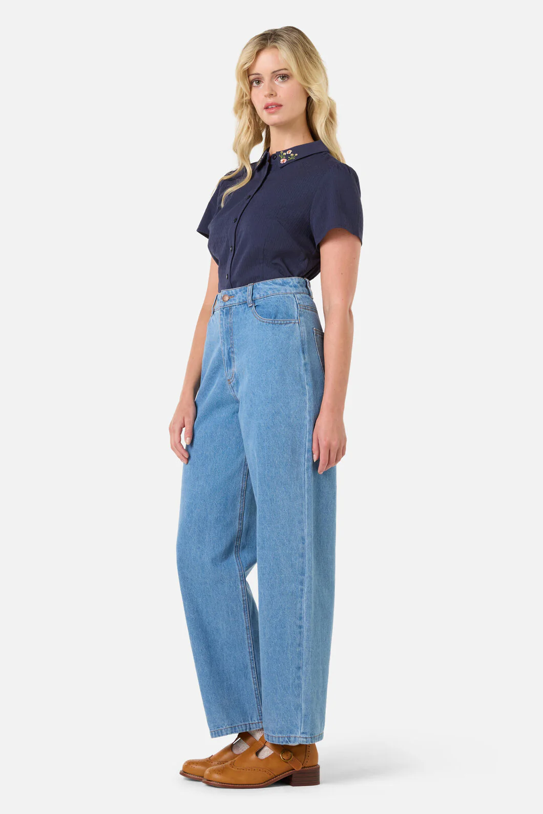 Polly Embroidered Blouse - Image 4
