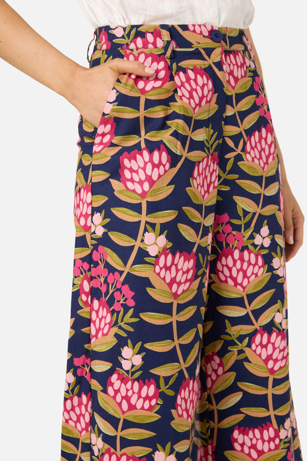 Protea Flower Relaxed Pant - Image 5