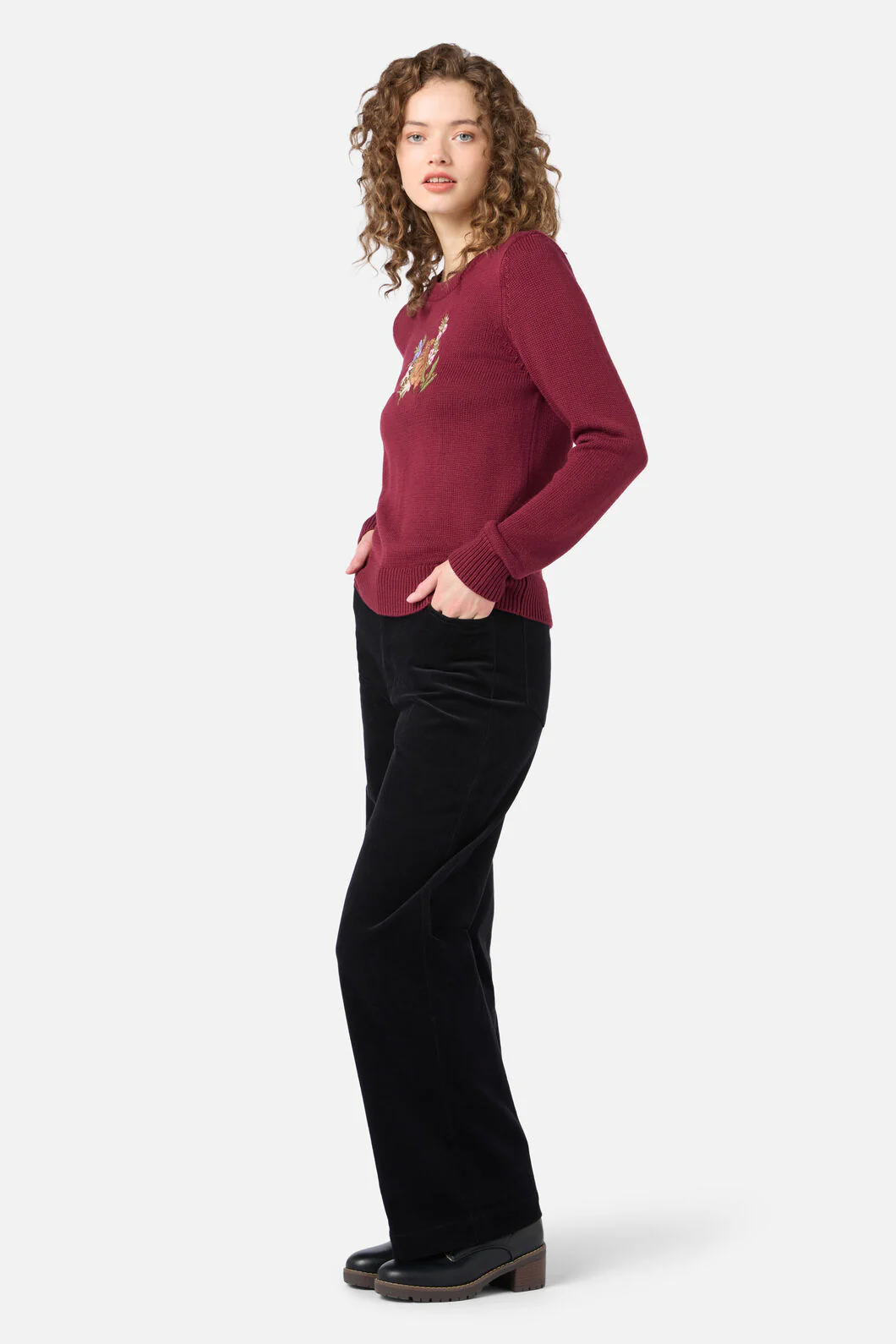 Quokka Embroidered Jumper - Image 2