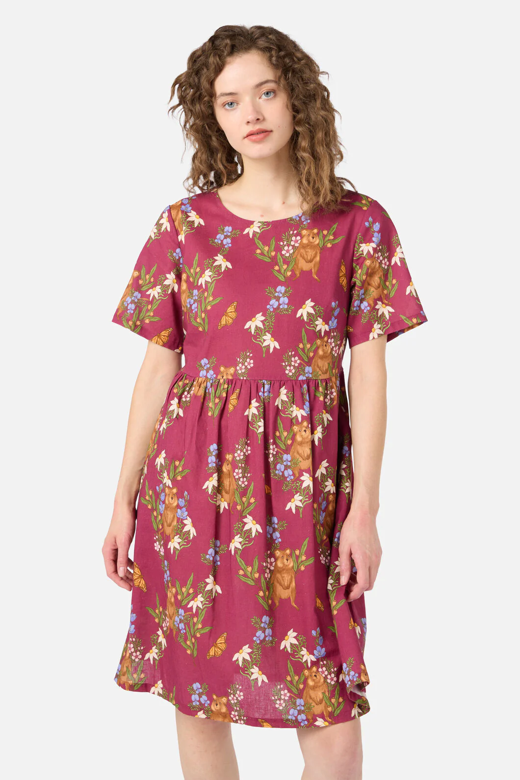 Quokka & Flora Smock Dress - Image 6