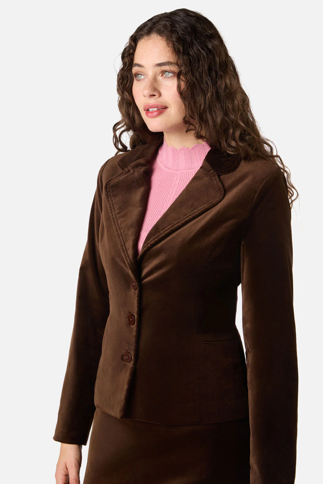 Rachel Velvet Blazer - Image 10