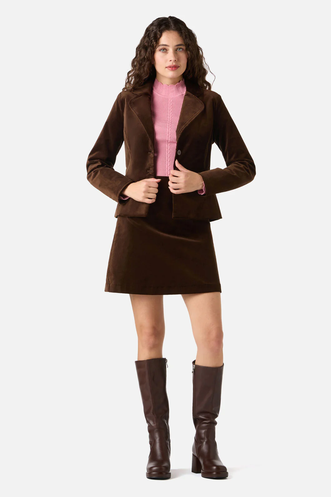 Rachel Velvet Blazer - Image 11