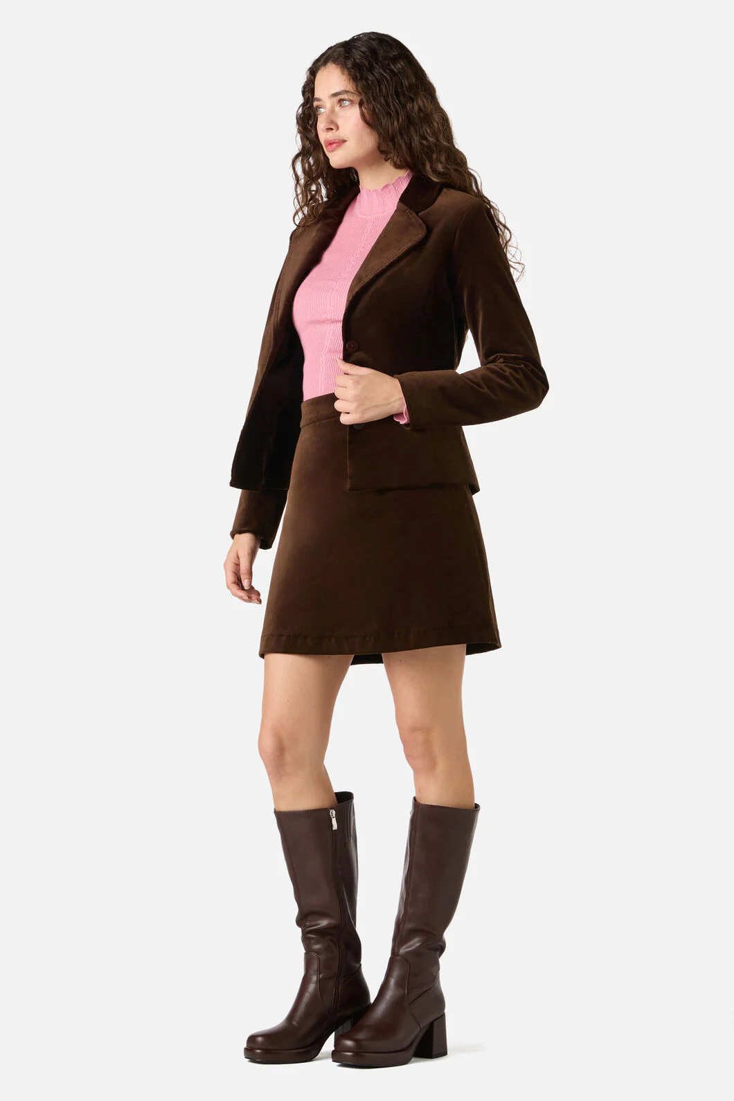 Rachel Velvet Blazer - Image 12
