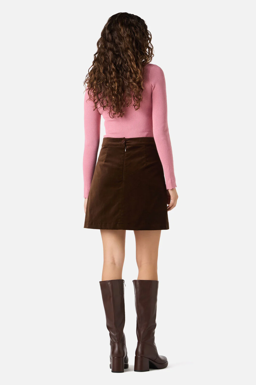 Rachel Velvet Skirt - Image 4