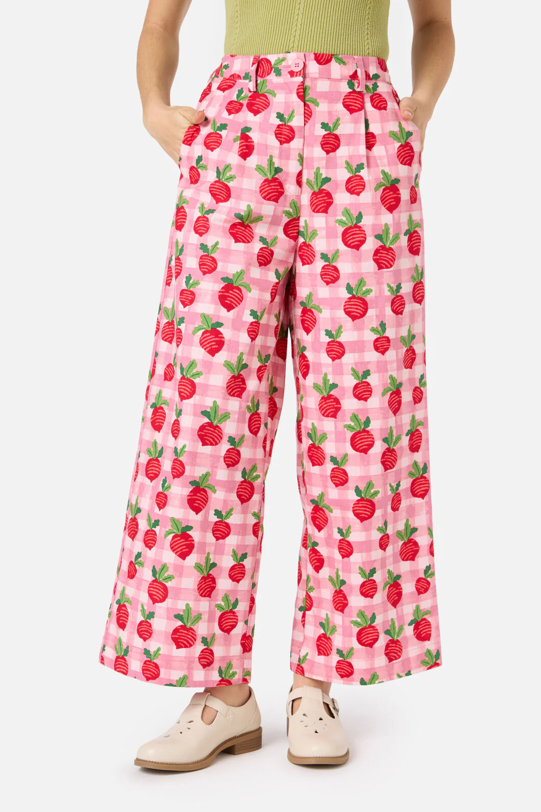 Radish Picnic Culotte - Image 2