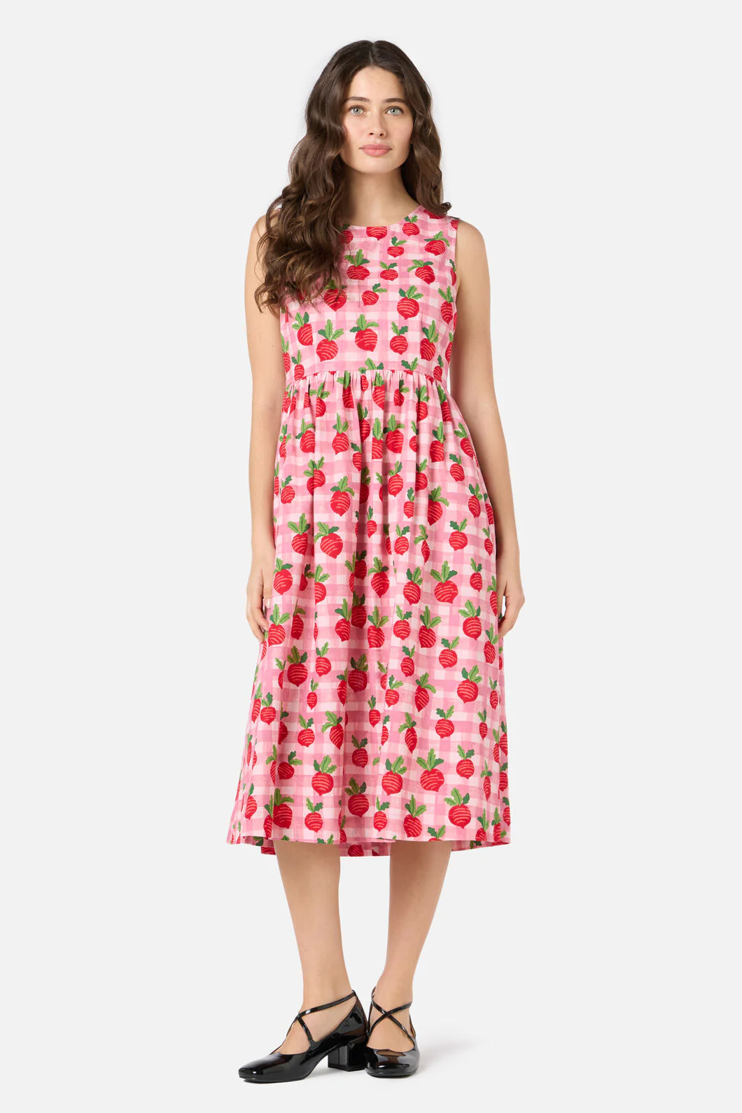 Radish Picnic Midi Dress - Image 2
