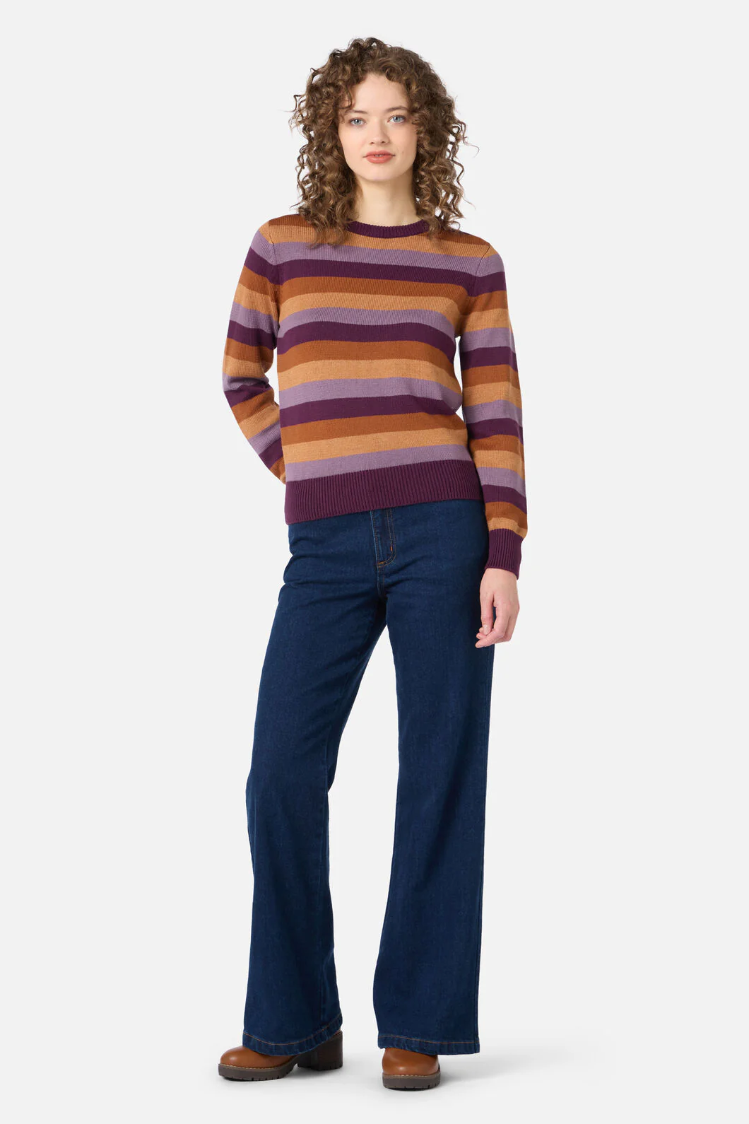 Raphaelle Stripe Knit Jumper