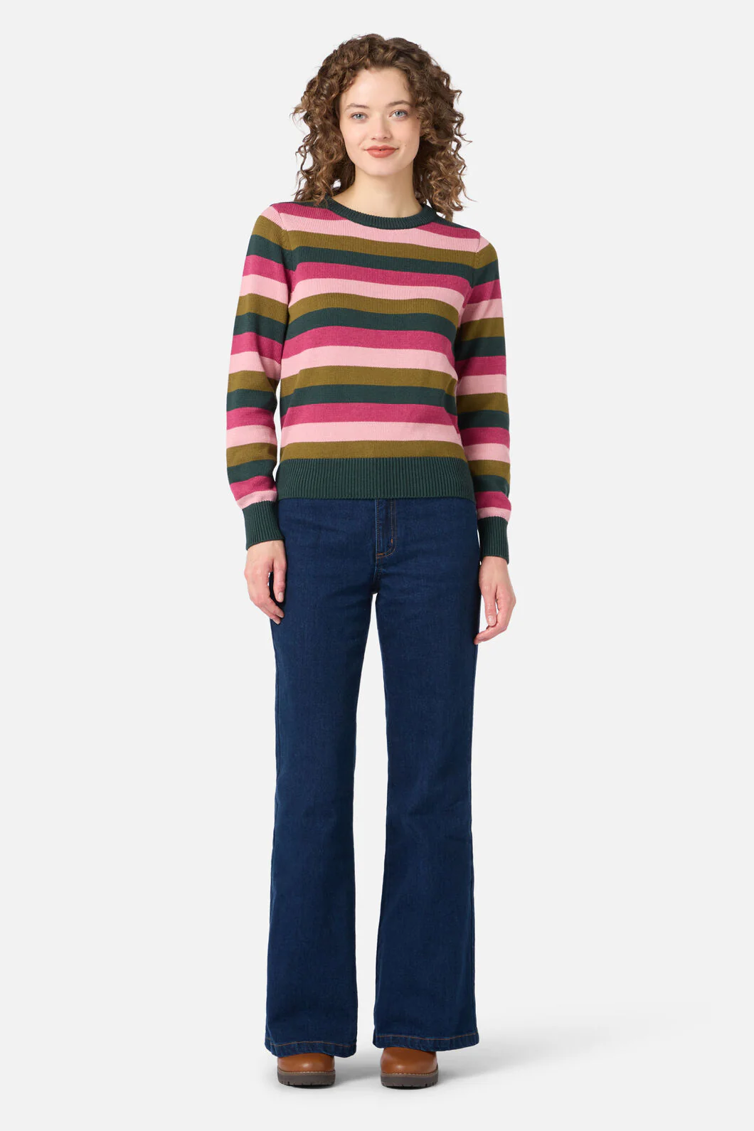 Raphaelle Stripe Knit Jumper - Image 5