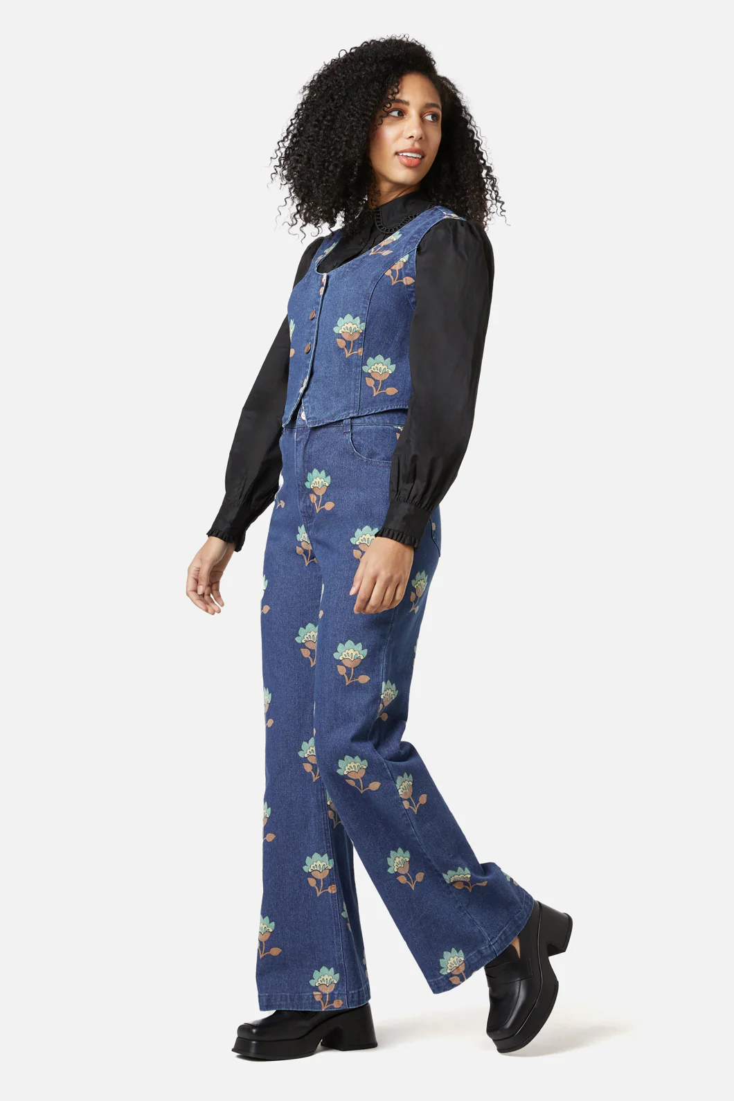 Retro Flora Vest - Image 3