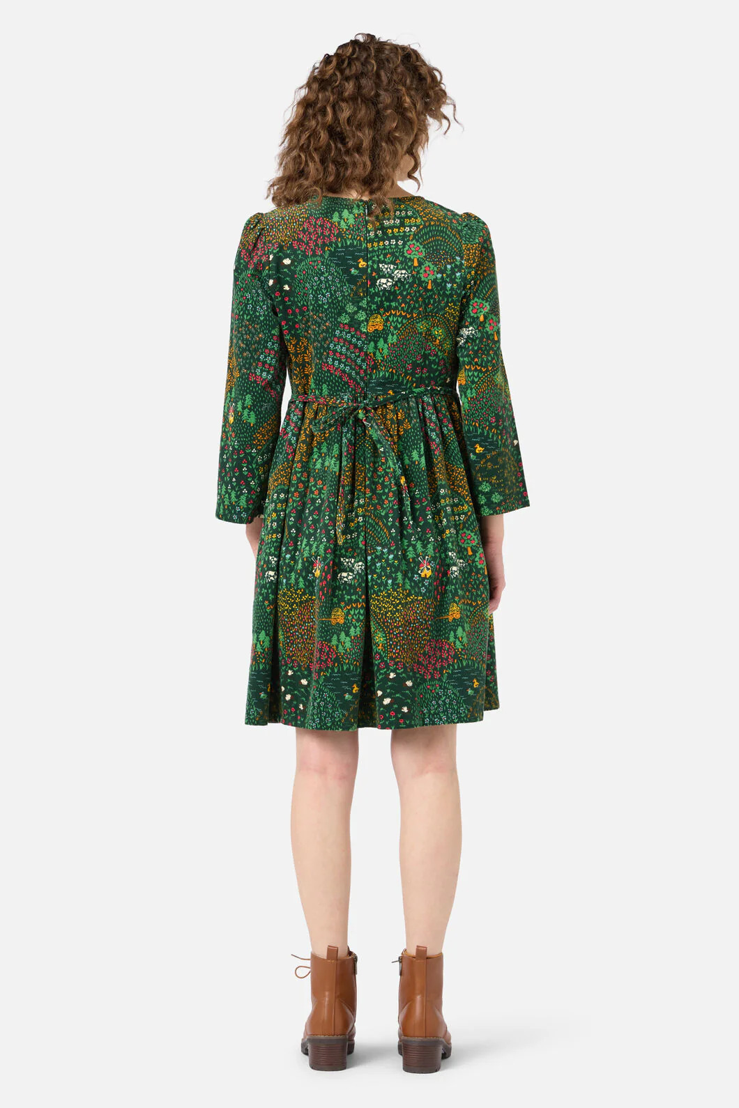 Rolling Hills Cord Smock Dress - Image 3