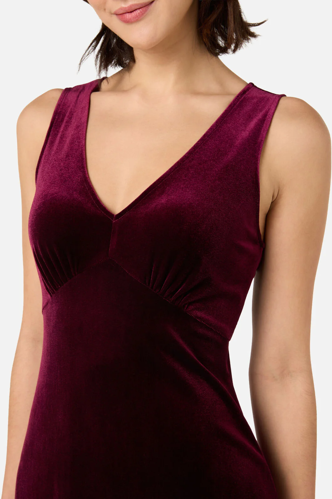 Roxy Velvet Midi Dress - Image 7