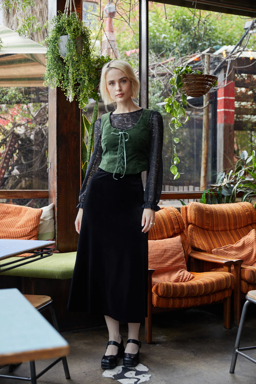 Sadie Velvet Vest - Image 11